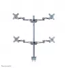 Neomounts FPMA-D935D4 Monitor arm 10-27 inch, Clamp, 6 kg, 25.4 cm (10 inch), 68.6 cm (27 inch), 100 x 100 mm, Silver