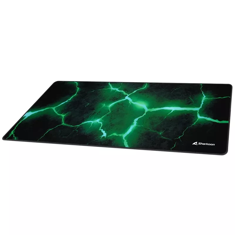 SHARKOON Gaming Mouse Pad Sgp30 - Black/ Green