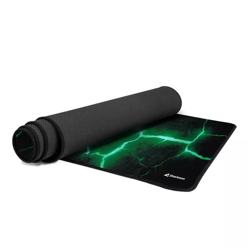 SHARKOON Gaming Mouse Pad Sgp30 - Black/ Green