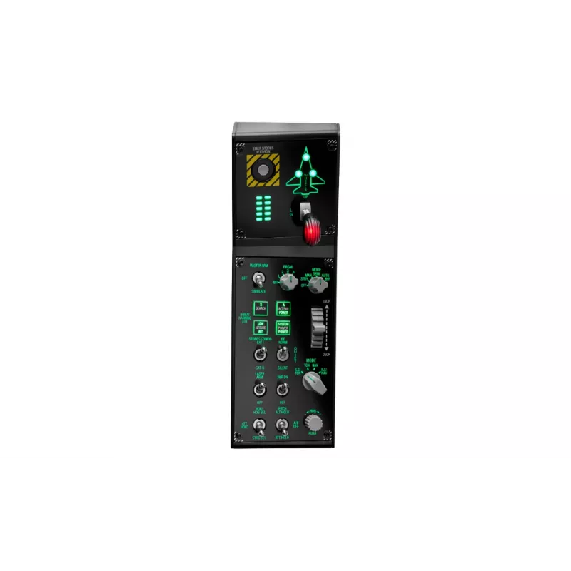 Joystick Thrustmaster VIPER Panel Black USB with engine control lever PC