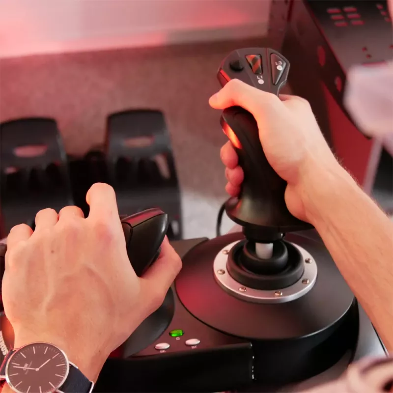 Thrustmaster T.Flight Hotas X Black USB Flight Sim PC