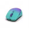 INCA Wireless Mouse Iwm-511rm - Rf Wireless + Bluetooth + USB Type-c - 1600dpi - 6buttons - Green Violet