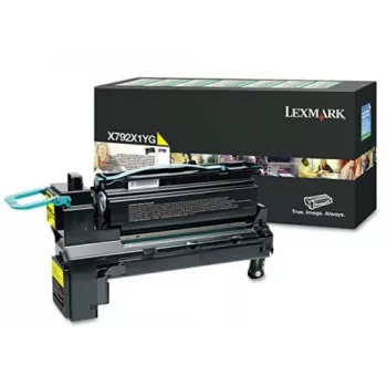 LEXMARK Toner Cartridge - X792 - High Yield Return Programme Extra - 20k Pages - Yellow