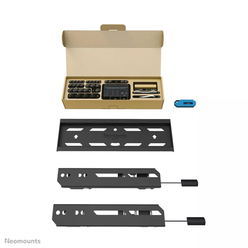 Neomounts WL30S-850BL12 TV mount wall 24-65 inch - fixed - lockable - fast installation