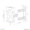 Neomounts WL40S-850BL12 TV mount wall 32-55 inch - full motion - fast installation