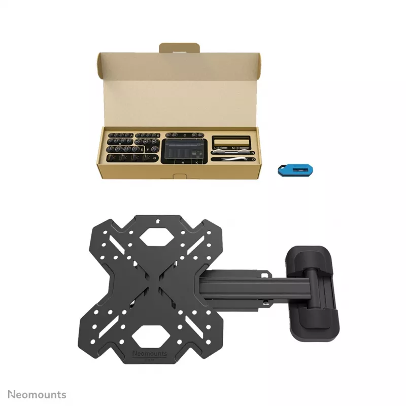 Neomounts WL40S-840BL12 TV mount wall 32-55 inch - full motion - fast installation