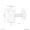 Neomounts WL40S-840BL12 TV mount wall 32-55 inch - full motion - fast installation