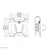 Neomounts NM-W60BLACK Monitor/TV mount wall 10-30 inch - tiltable