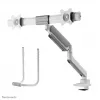 Neomounts DS75-450WH2 Monitor arm 17-32 inch - gas spring - Topfix - 180°-stop