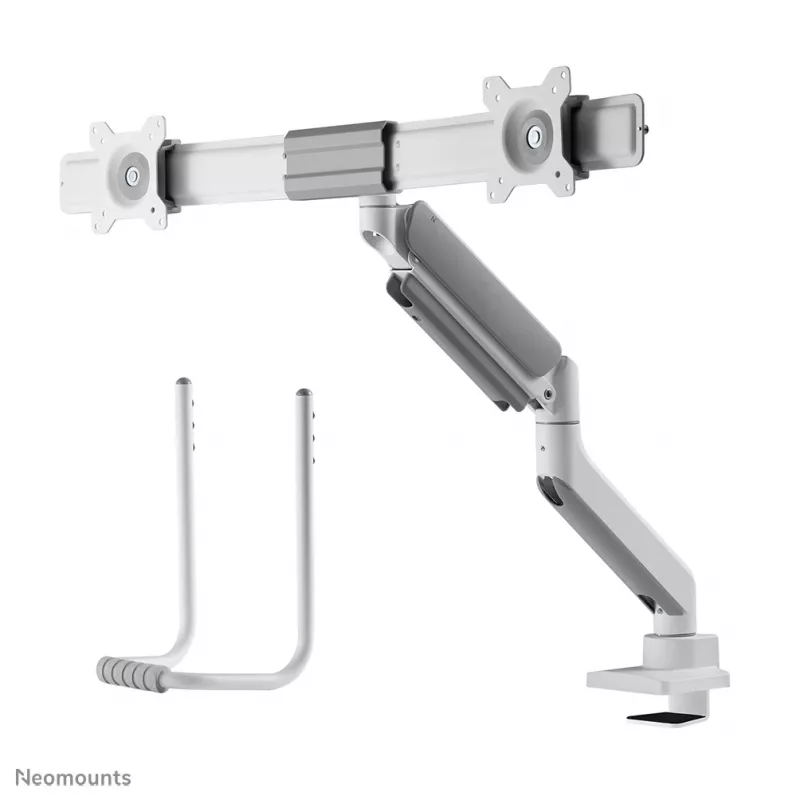 Neomounts DS75-450WH2 Monitor arm 17-32 inch - gas spring - Topfix - 180°-stop