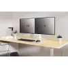 Neomounts DS75-450WH2 Monitor arm 17-32 inch - gas spring - Topfix - 180°-stop
