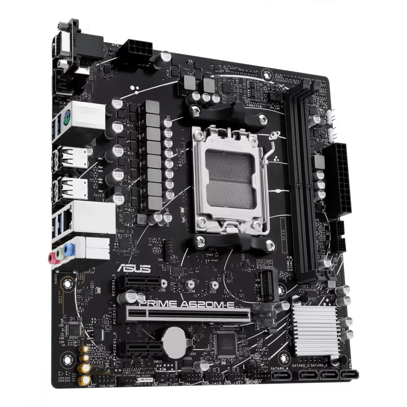 Motherboard ASUS PRIME A620M-E-CSM AMD A620 Socket AM5 micro ATX