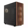 PC Case Sharkoon REBEL C70M RGB Full Tower Black, Wood
