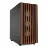 PC Case Sharkoon REBEL C70M RGB Full Tower Black, Wood
