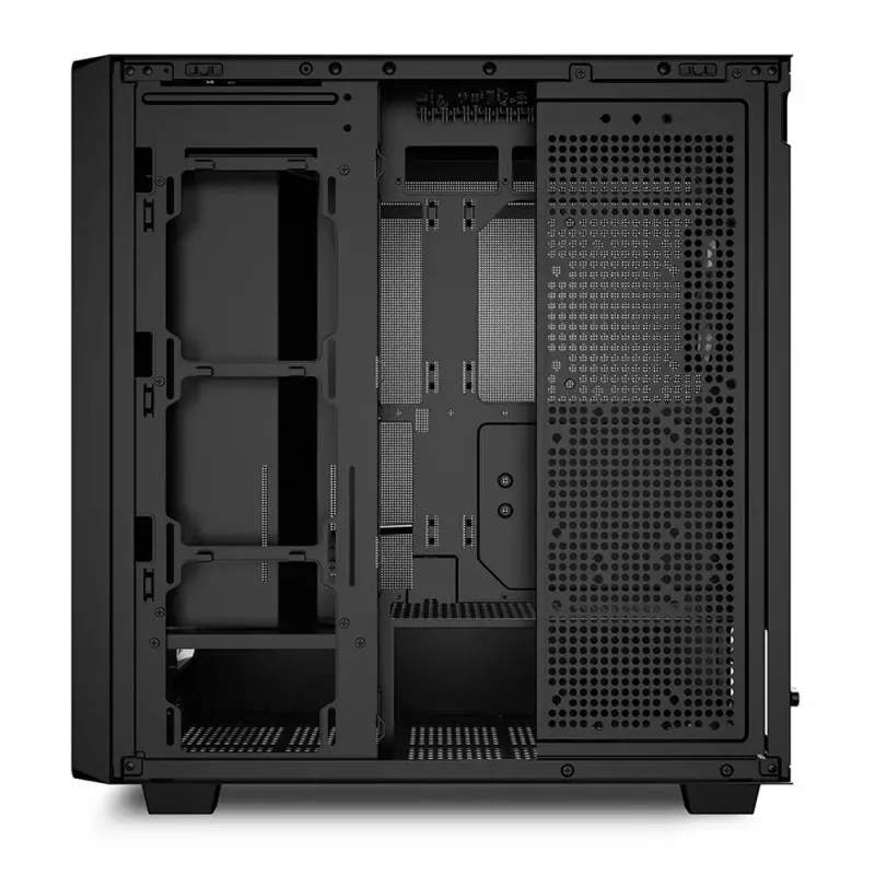 PC Case Sharkoon REBEL C70M RGB Full Tower Black, Wood