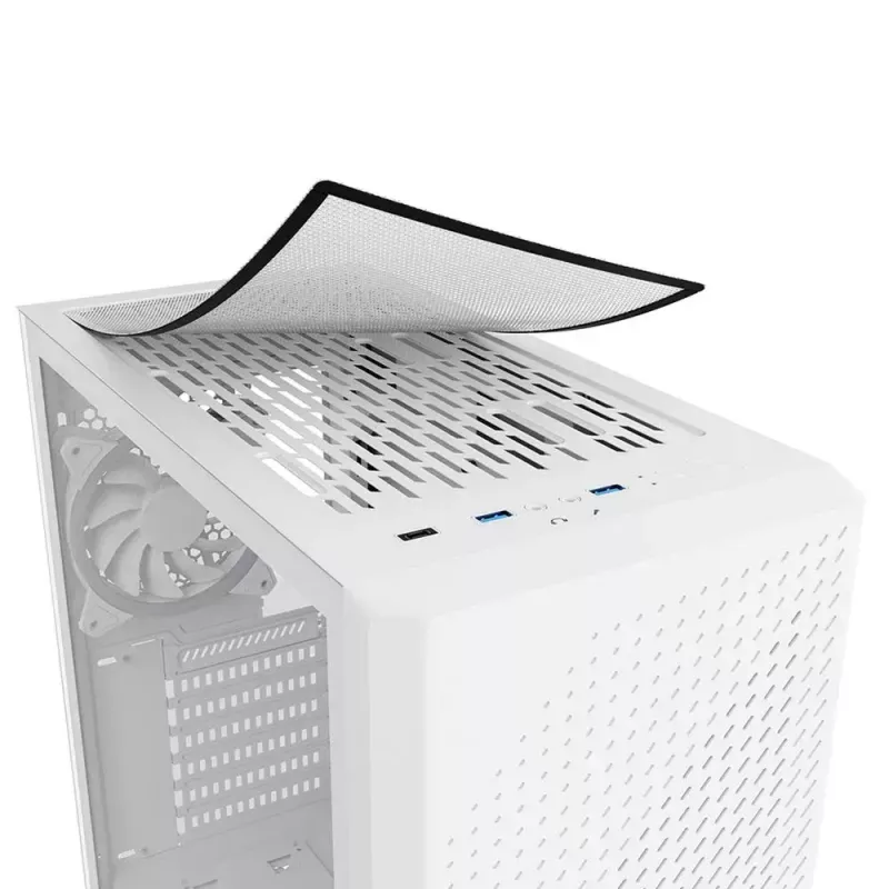 PC Case Sharkoon VS9 RGB Midi Tower White
