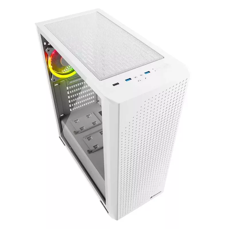 PC Case Sharkoon VS9 RGB Midi Tower White