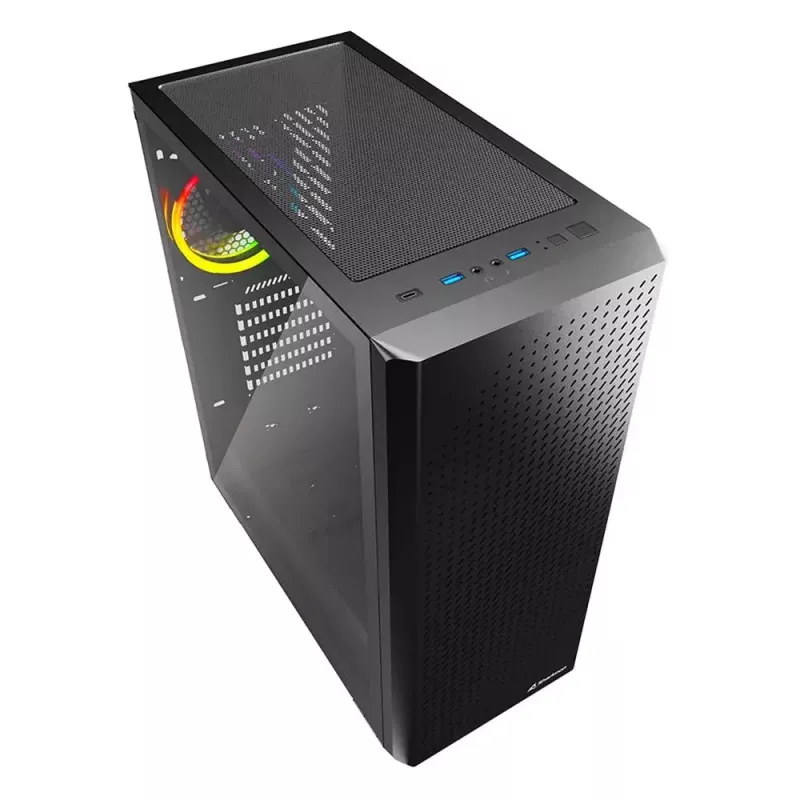 PC Case Sharkoon VS9 RGB Midi Tower Black