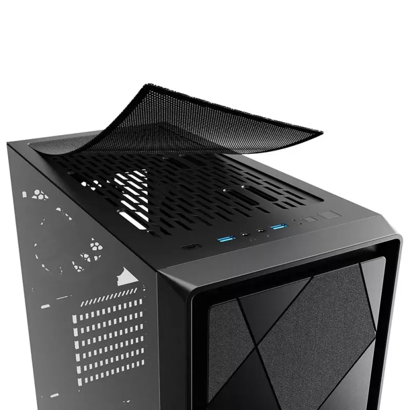 PC Case Sharkoon VS8 RGB Midi Tower Black