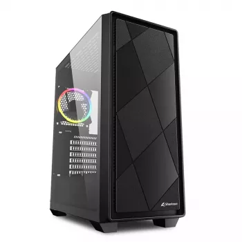 PC Case Sharkoon VS8 RGB Midi Tower Black