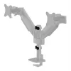Neomounts DS65S-950BL2 Monitor arm 24-34 inch - gas spring - Topfix - multi-adjustable - 180°-stop