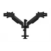 Neomounts DS65S-950BL2 Monitor arm 24-34 inch - gas spring - Topfix - multi-adjustable - 180°-stop