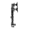 Neomounts DS65S-950BL2 Monitor arm 24-34 inch - gas spring - Topfix - multi-adjustable - 180°-stop