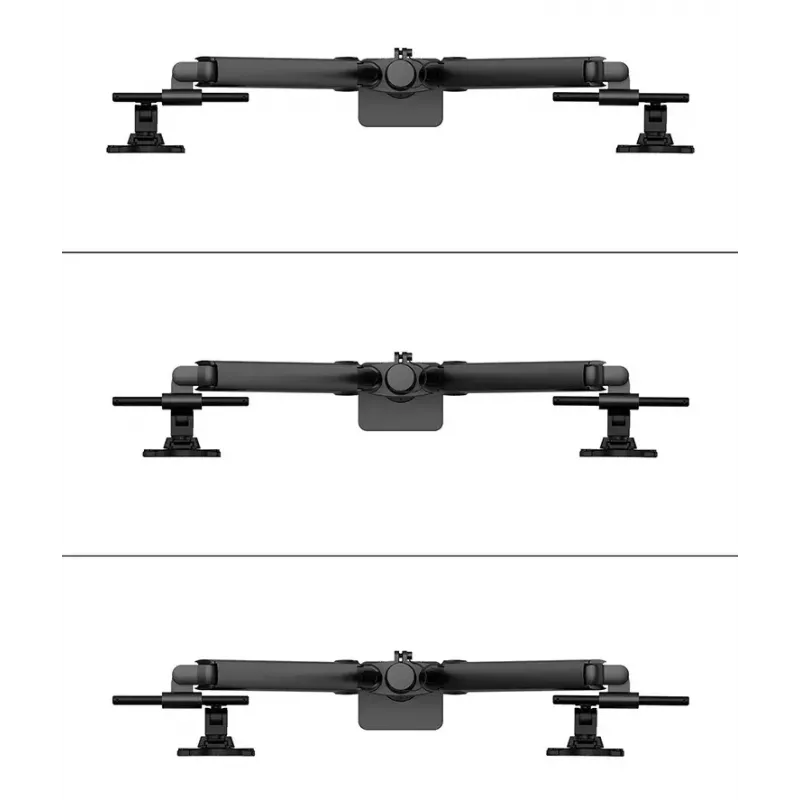 Neomounts DS65S-950BL2 Monitor arm 24-34 inch - gas spring - Topfix - multi-adjustable - 180°-stop