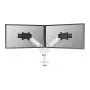 Neomounts DS65S-950WH2 Monitor arm 24-34 inch - gas spring - Topfix - multi-adjustable - 180°-stop