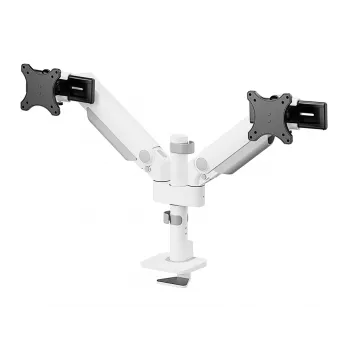 Neomounts DS65S-950WH2 Monitor arm 24-34 inch - gas spring - Topfix - multi-adjustable - 180°-stop