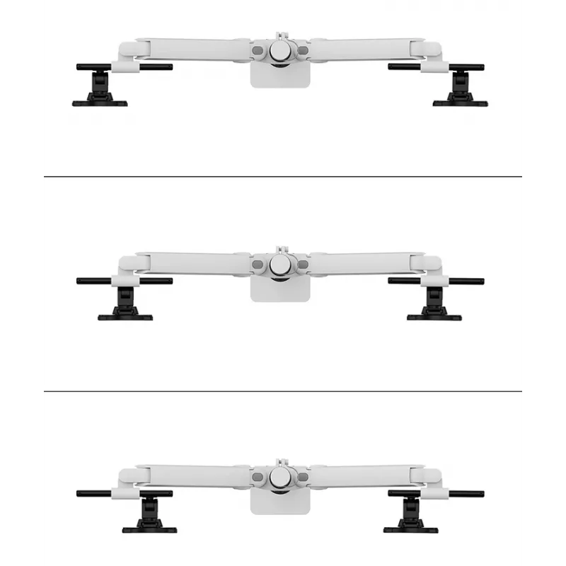 Neomounts DS65S-950WH2 Monitor arm 24-34 inch - gas spring - Topfix - multi-adjustable - 180°-stop