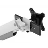 Neomounts DS65S-950WH2 Monitor arm 24-34 inch - gas spring - Topfix - multi-adjustable - 180°-stop