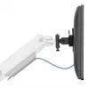 Neomounts DS65S-950WH2 Monitor arm 24-34 inch - gas spring - Topfix - multi-adjustable - 180°-stop