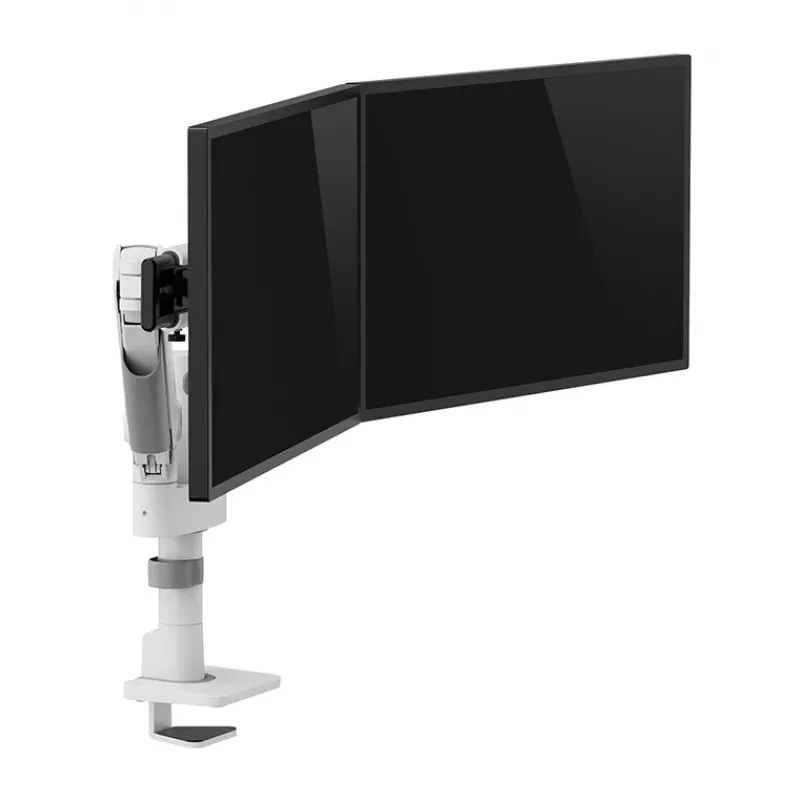 Neomounts DS65S-950WH2 Monitor arm 24-34 inch - gas spring - Topfix - multi-adjustable - 180°-stop