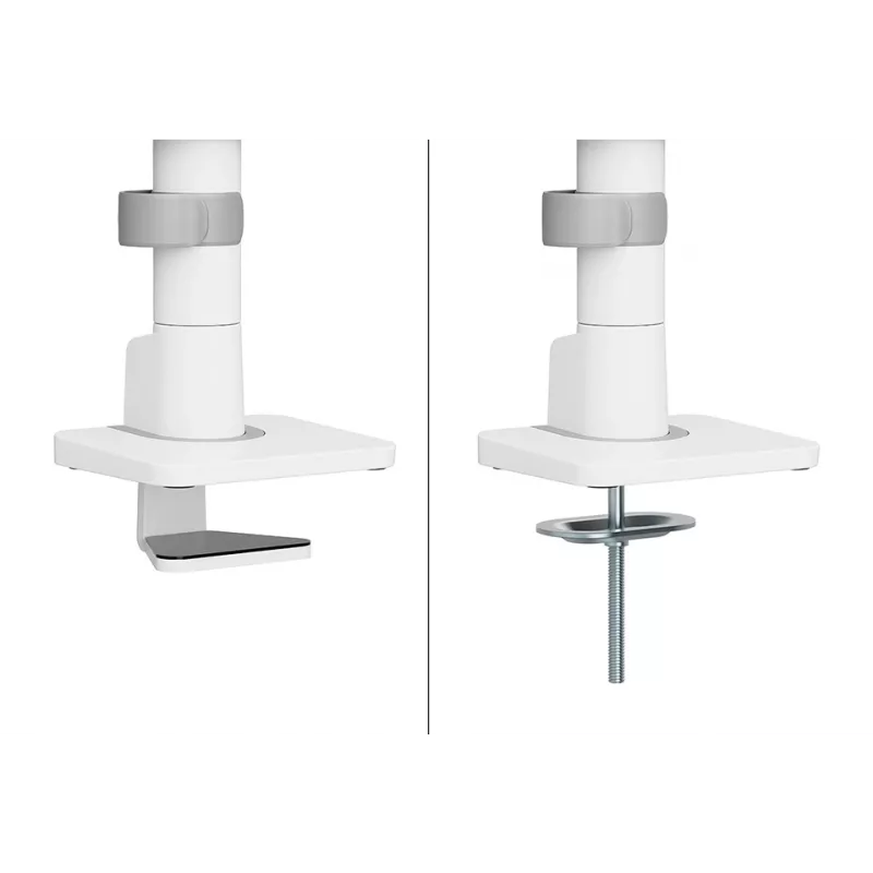 Neomounts DS65S-950WH2 Monitor arm 24-34 inch - gas spring - Topfix - multi-adjustable - 180°-stop