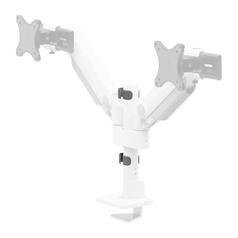 Neomounts DS65S-950WH2 Monitor arm 24-34 inch - gas spring - Topfix - multi-adjustable - 180°-stop