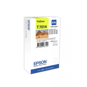 Epson Ink Cartridge XXL Yellow 3.4k, Yellow, Pigment-based ink, 34.2 ml, 1 pc(s)