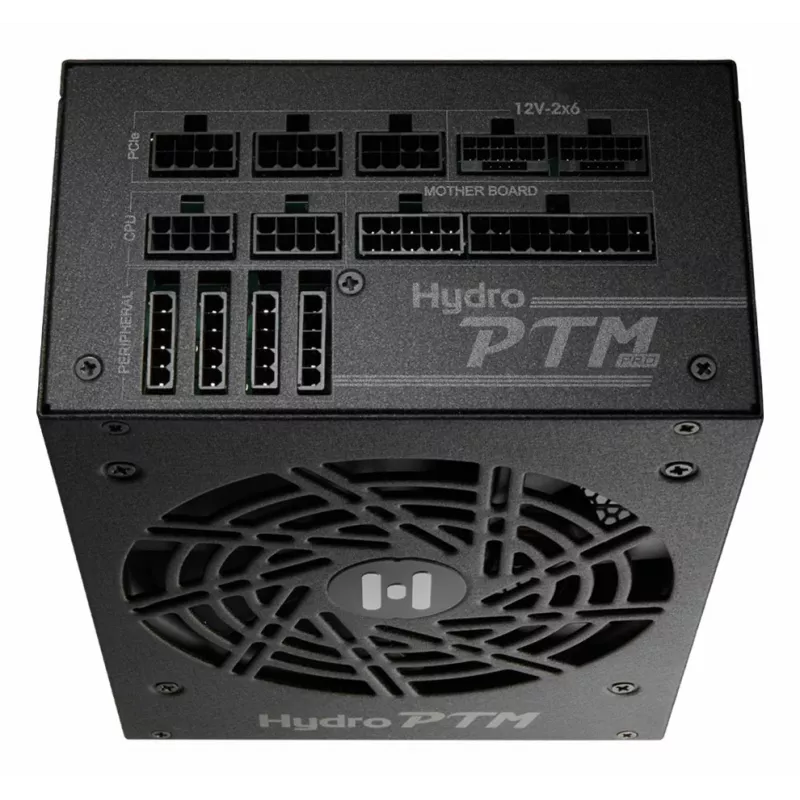 FSP Hydro PTM PRO 1650W Power supply unit ATX ATXV3.1 Black, 1650 W, 110 - 240 V, 50/60 Hz, Active, 120 W, 1650 W