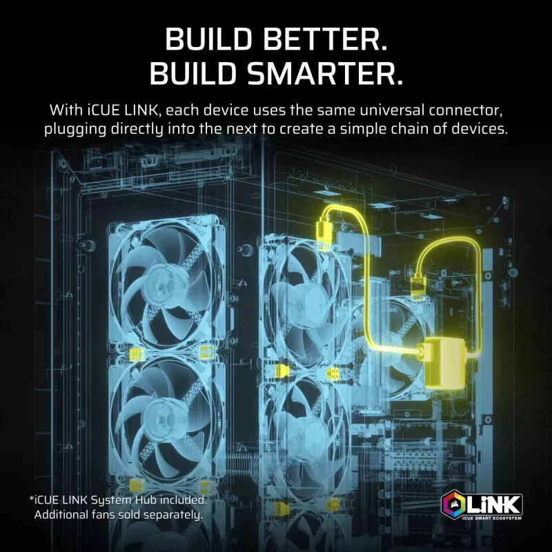 CORSAIR CPU Cooler - Icue Link Titan 360 Rx LCD Liquid Cooler