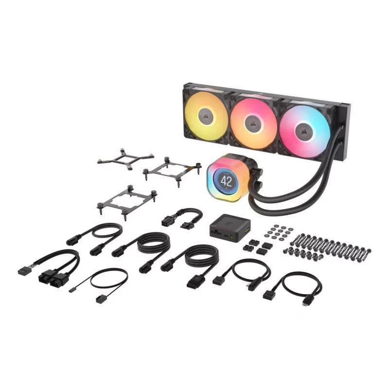 CORSAIR CPU Cooler - Icue Link Titan 360 Rx LCD Liquid Cooler