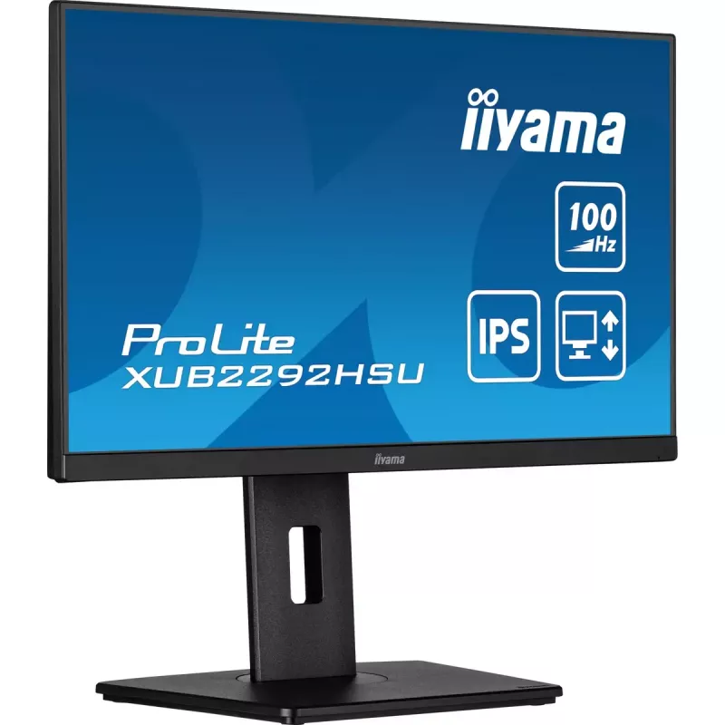 iiyama ProLite XUB2292HSU-B6 computer monitor 54.6 cm (21.5 inch) 1920 x 1080 pixels Full HD LED Black