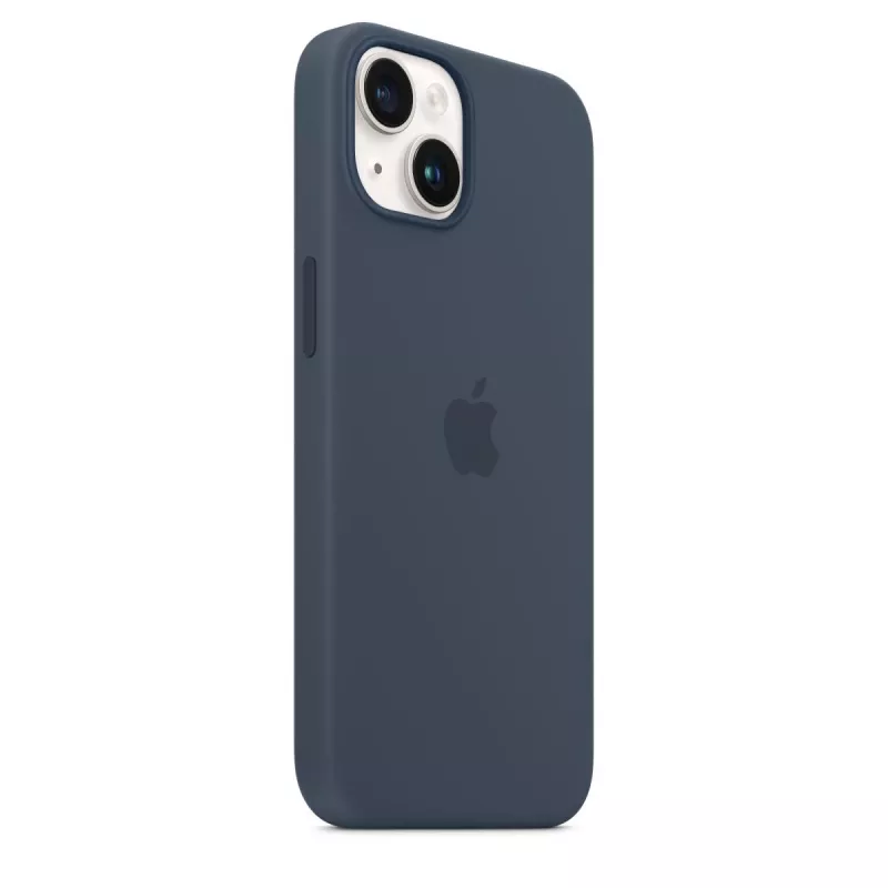 APPLE iPhone 14 - Silicone Case With Magsafe - Storm Blue