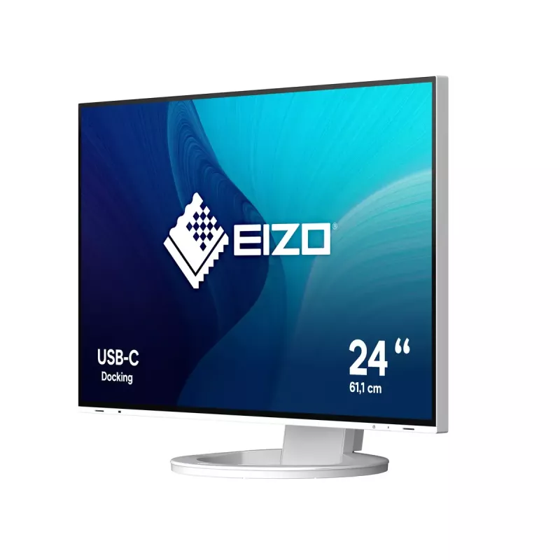 EIZO FlexScan EV2485-WT computer monitor 61.2 cm (24.1 inch) 1920 x 1200 pixels WUXGA LCD White