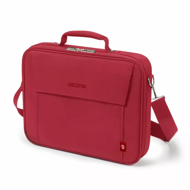 DICOTA Eco Multi Base - 15-17.3in Notebook Case - Red / 300d Rpet Polyester