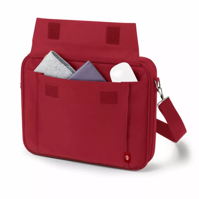 DICOTA Eco Multi Base - 15-17.3in Notebook Case - Red / 300d Rpet Polyester