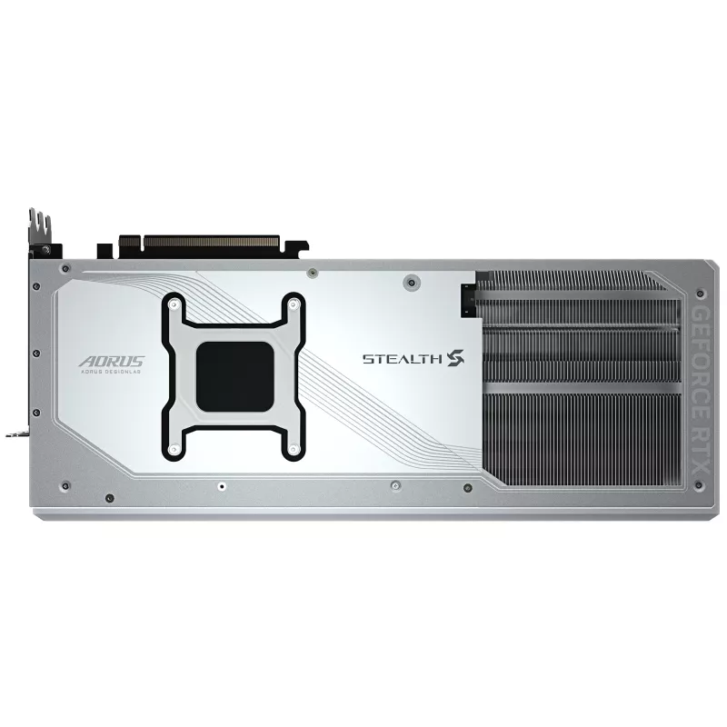 Graphics Card GIGABYTE AORUS GeForce RTX 5090 STEALTH ICE 32G 32GB GDDR7 512bit PCI-E 5.0 2655MHz