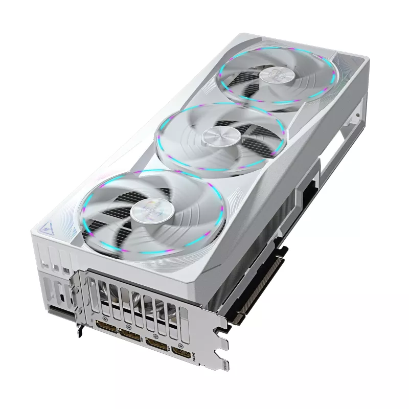Graphics Card GIGABYTE AORUS GeForce RTX 5090 STEALTH ICE 32G 32GB GDDR7 512bit PCI-E 5.0 2655MHz
