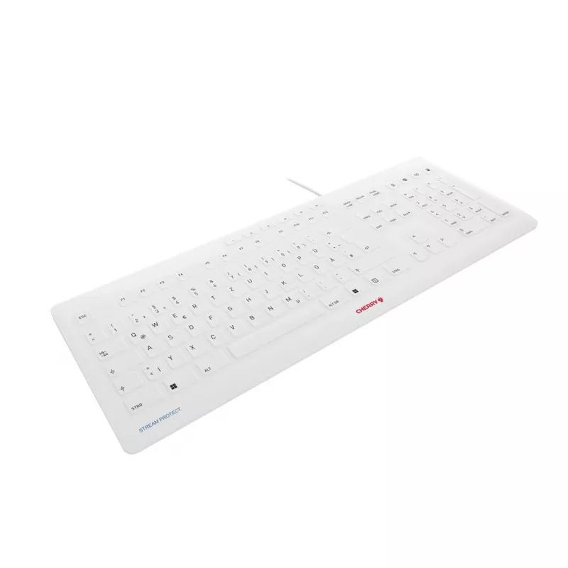 Keyboard CHERRY Stream JK-8502DE-0 USB QWERTZ German Grey Wired 115 Keys