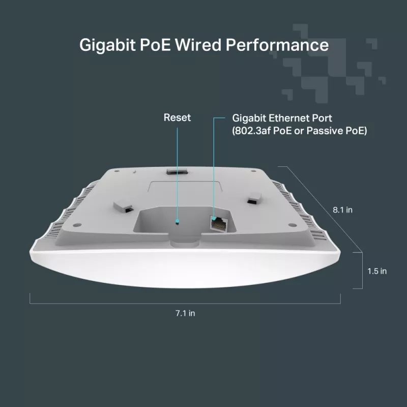 TP-Link FESTA F52 wireless access point 867 Mbit/s White Power over Ethernet (PoE)