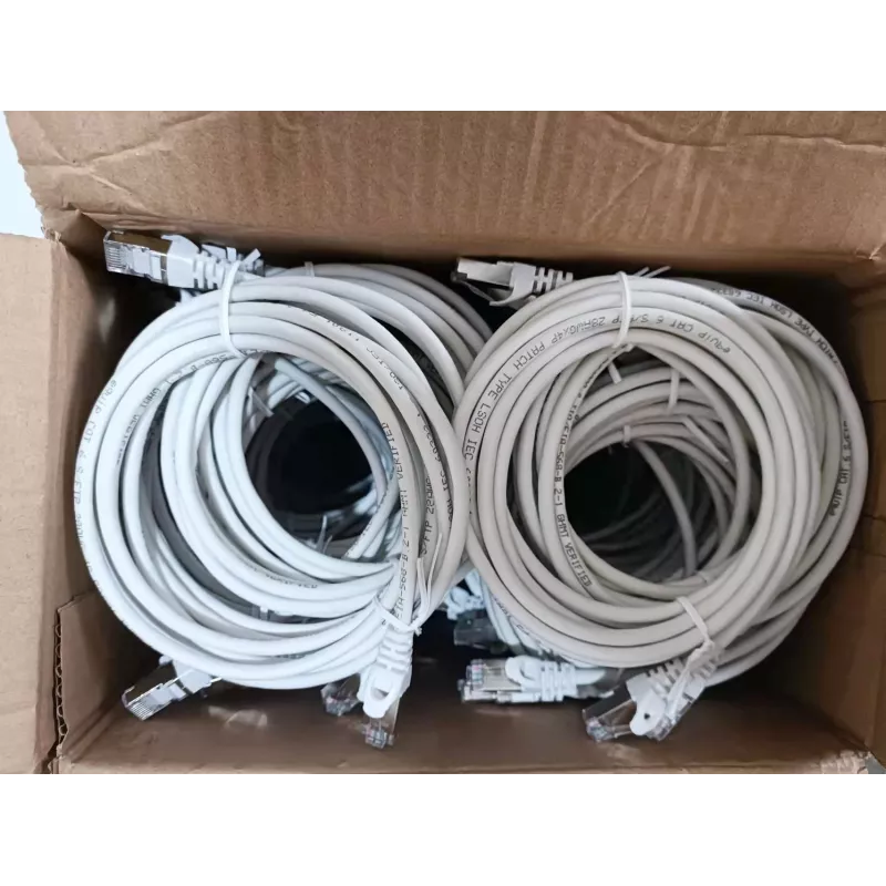 Equip Cat.6 S/FTP Patch Cable, 3.0m, White, 50pcs/set, 3 m, Cat6, S/FTP (S-STP), RJ-45, RJ-45, White